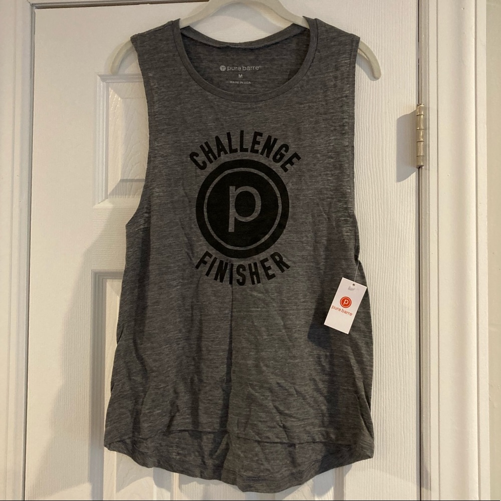 Pure Barre NWT Challenge Finisher Tank